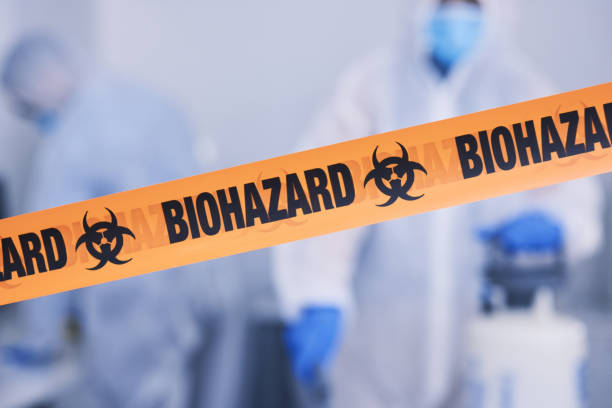 Professional Biohazard technician working in Audubon, PA